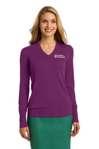 Port Authority® Ladies V-Neck Sweater_DISCONTINUED image thumbnail