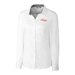 Image of Long Sleeve Bergen Stain Resistant Ladies' Twill Shirt