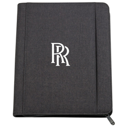 Image of Zippered Cloth Powerbank Notebook