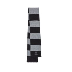 Image of Rugby Striped Knit Scarf 