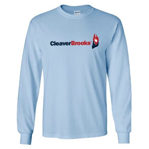 CB Long Sleeve Est. 1931 T-Shirt - Light Blue image thumbnail