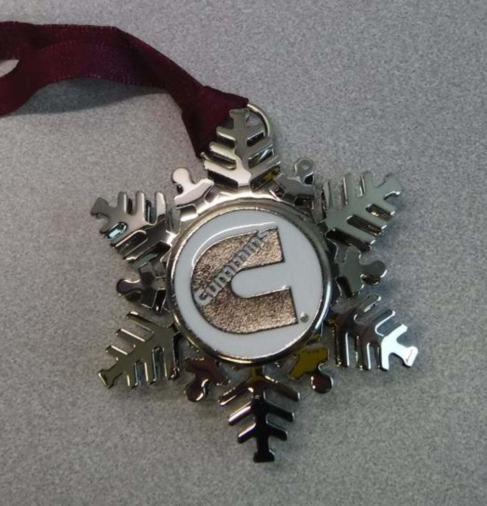 Holiday Ornament **ORDER THROUGH BRANCH BM** Cummins Canada