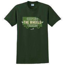 Image of Keeping The Wheels Turning Tee