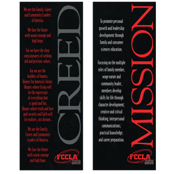Image of Mission and Creed Posters (Set of 2)