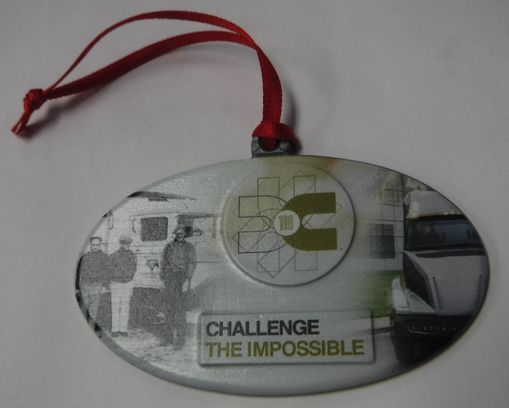 SPECIAL 100th Anniversary Holiday Ornament **ORDER THROUGH BRANCH BM