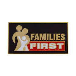 Image of Families First Lapel Pin