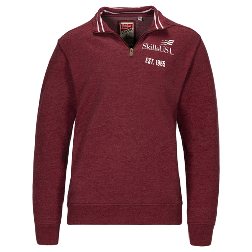 Tri-Blend Collegiate Quarter Zip image thumbnail