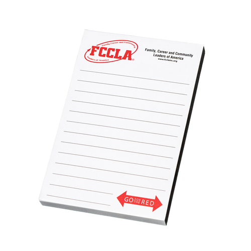4" X 6" Adhesive Notepad  image thumbnail