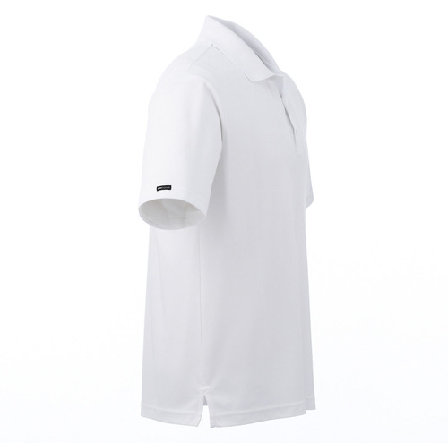 Men's White Performance Polo image thumbnail