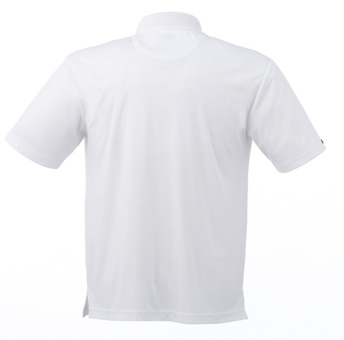 Men's White Performance Polo image thumbnail