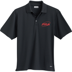 Image of Men's Black Performance Polo