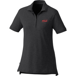 Image of Women's Black Deluxe Polo