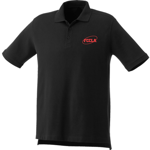 Men's Black Deluxe Polo image thumbnail