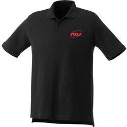 Image of Men's Black Deluxe Polo