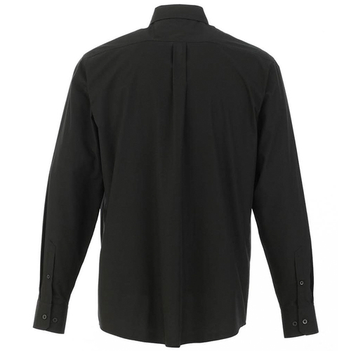 Easy Care Men's Black Dress Shirt image thumbnail