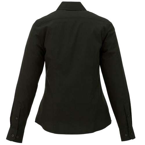 Easy Care Women's Black Dress Shirt image thumbnail