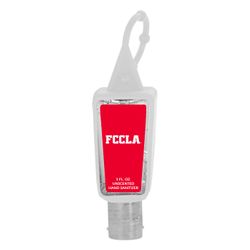 Image of 1 oz Sanitizer with Silicone Carrier