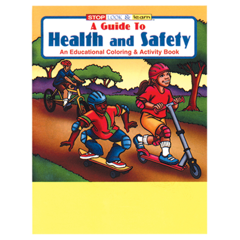 A Guide to Health & Safety Coloring/Activity Book | YShop.biz
