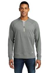Image of New Era Sueded Cotton Blend 1/4-Zip Pullover NEA123