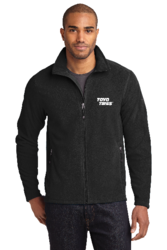 Image of Eddie Bauer Full-Zip Microfleece Jacket (Black) 